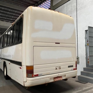 LOTE 005 - Ônibus marca/modelo: M.BENZ/OF 1620, carroceria Marcopolo, ano/modelo: 1996/1996