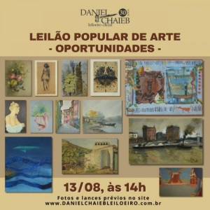 LOTE 0 - LEILÃO POPULAR DE ARTE - OPORTUNIDADES