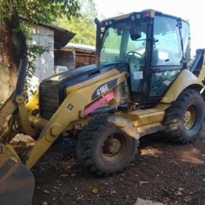 LOTE 017 - RETROESCAVADEIRA CATERPILLAR-NR, 2011, MOD. 416