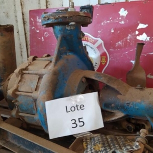 LOTE 035 - BOMBA CENTRÍFUGA MECANIZADA 1750rpm