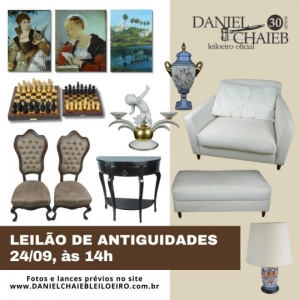 LOTE 1 - LEILÃO DE ARTE E ANTIGUIDADES