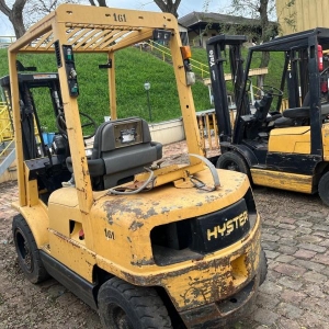 LOTE 002 - EMPILHADEIRA HYSTER H 50 XM, frota EMP-0161, ano jan/02