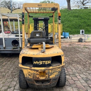 LOTE 002 - EMPILHADEIRA HYSTER H 50 XM, frota EMP-0161, ano jan/02