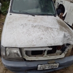 LOTE 033 - FORD/ RANGER , 1998/1999 ,Placa IIO-0965. Avaliado em R$ 50,00.