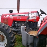 LOTE 016 - Trator MASSEY FERGUSON, Modelo: 275