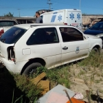 LOTE 011 - Veículo VW/ Gol 1.0 G IV, Ano/modelo 2011/2011, Placa IRQ6639. Avaliado em R$ 1.700,00.