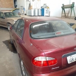 LOTE 001 - Veículo Imp/ Daewoo Lanos SX, 97/98, placa IGR8926. Avaliado em R$11.000,00. 2°Leilão.