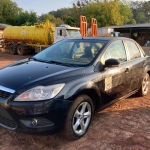 LOTE 002 - Ford Focus Sedan, ano/modelo 2008/2009, cor preta, motor 2.0, 145cv, gasolina, placa IPN 3H66, em circulação. Avaliado em R$ 16.300,00.