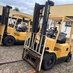 LOTE 004 - EMPILHADEIRA HYSTER H 55 XM, frota EMP-0006, ano jan/98