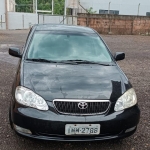 LOTE 005 - Toyota/Corolla SEG 1.8 VVT, preto, ano/modelo 2005